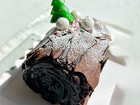 가나슈 롤케이크 사진